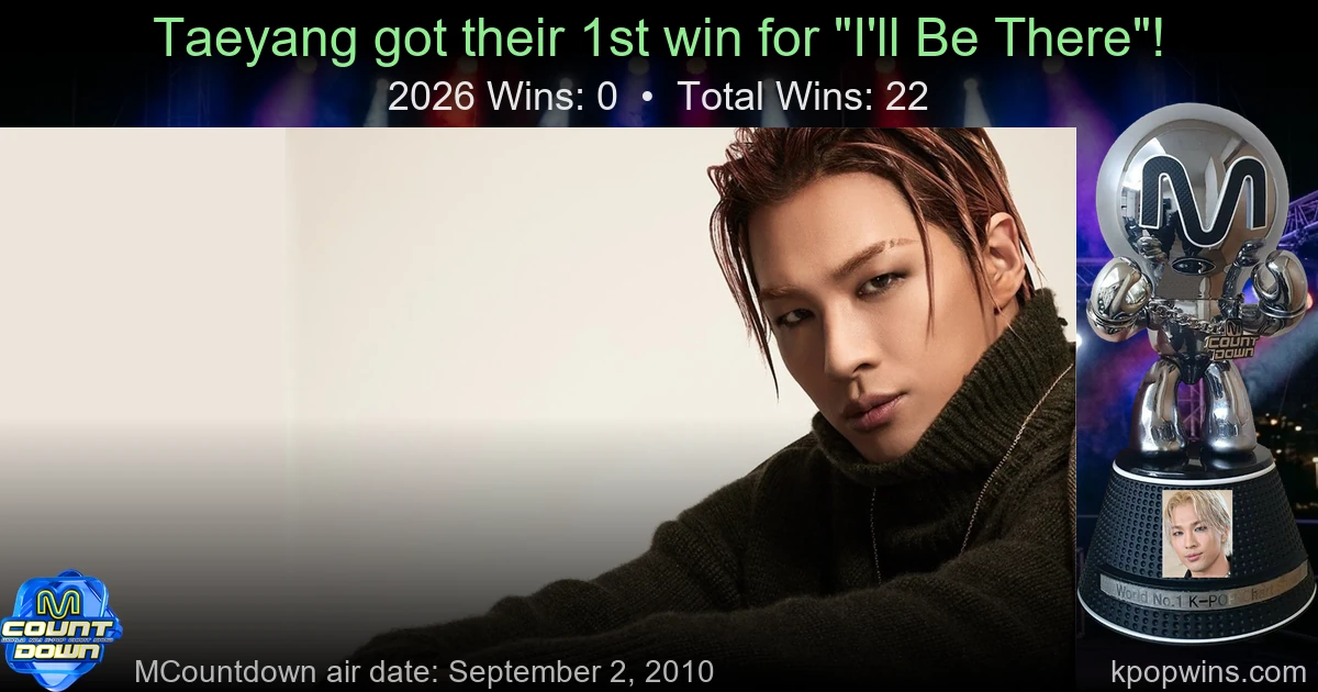 Taeyang - I'll Be There